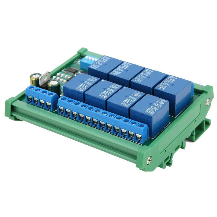 Relais-Modus, Fernbedienung, Modbus-Anfrage für 8-Kanal Modbus RTU Protokoll (R4D8A08-R mit DIN Rail