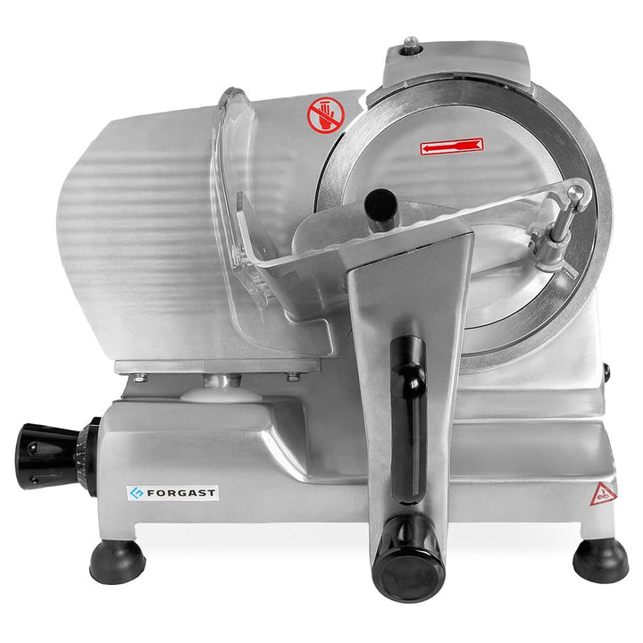 Forgast Fleisch Allesschneider | 22cm | Klingen Aufschnittmaschine | Wurstschneidemaschine mit einst