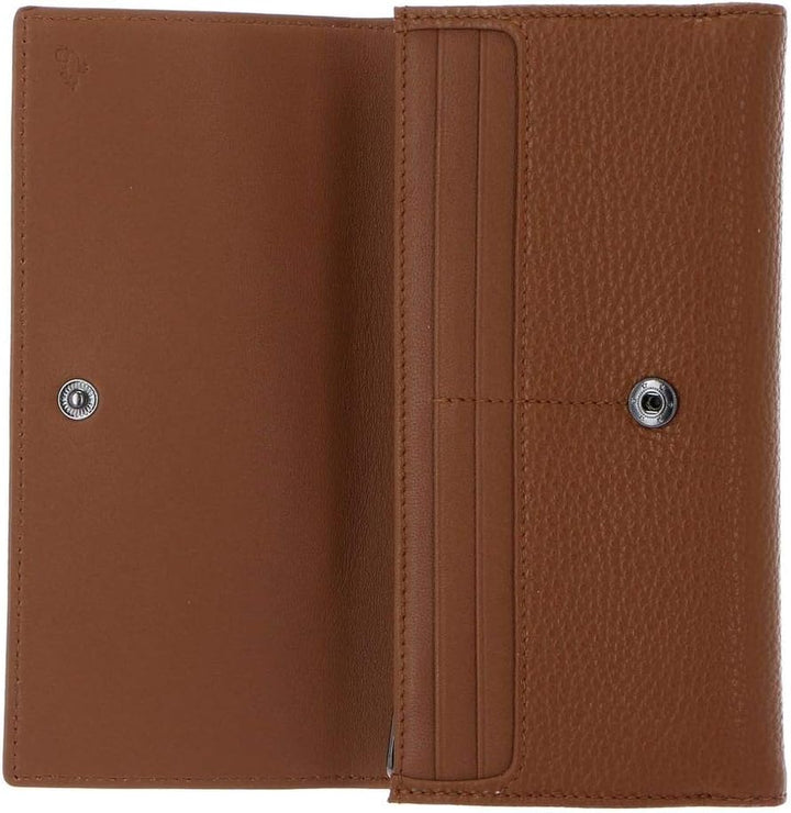 Mandarina Duck Damen Mellow Leather Reisezubehör-Brieftasche, Indian Tan