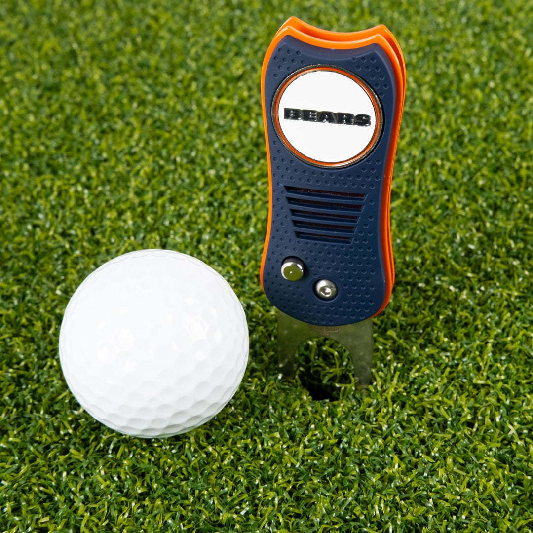 Team Golf NFL Adult-Unisex Switchfix Divot Tool Chicago Bears Einheitsgrösse Verschiedene Teamfarben