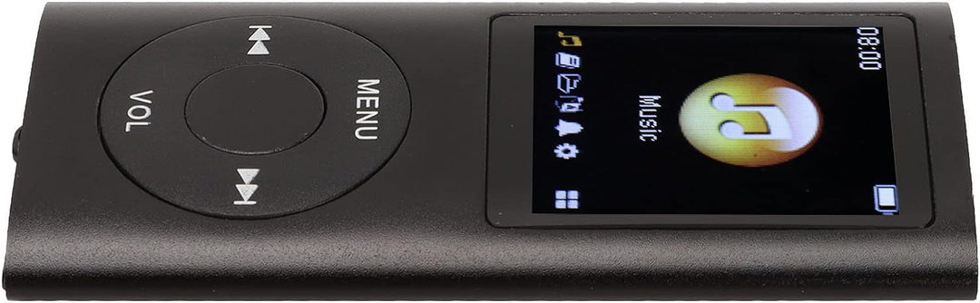 MP3 Player Stilvoller Multifunktionaler Musik Player mit Verlustfreiem Sound und Kopfhörern, Schlank