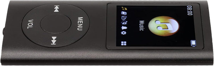 MP3 Player, Digitaler MP4-Player Tragbarer Musikplayer mit Kopfhörer, Unterstützt Bis zu 64 GB TF-Ka