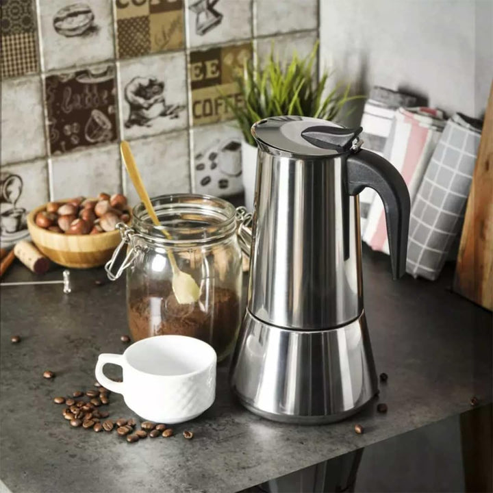 KING HOFF Espresso Moka (600ml/12Tassen), 600ml/12Tassen