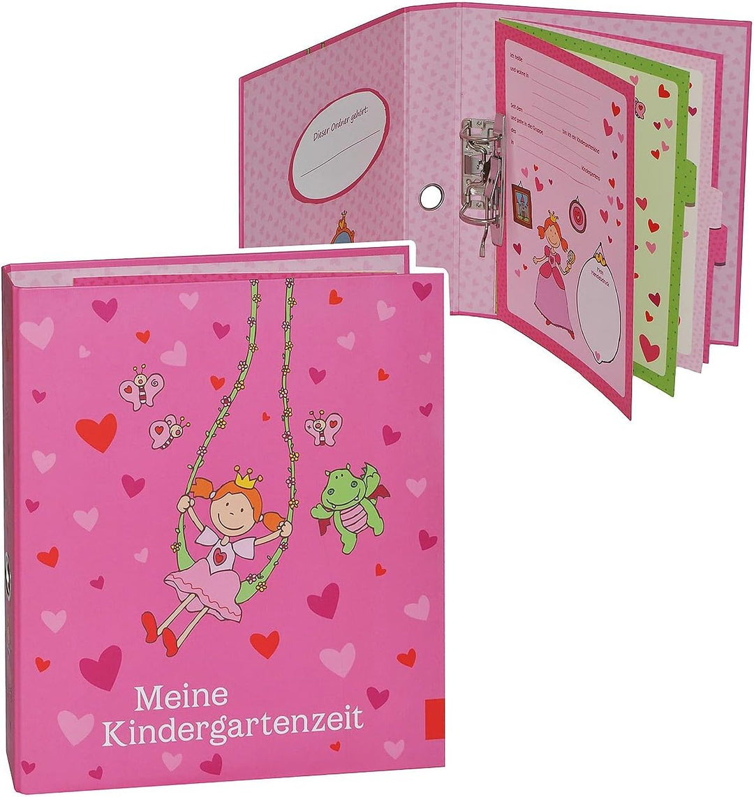 2 TLG. Set: Ringbuch/Sammelordner Meine Kindergartenzeit Album + Freundebuch - Kindergarten/Dokument