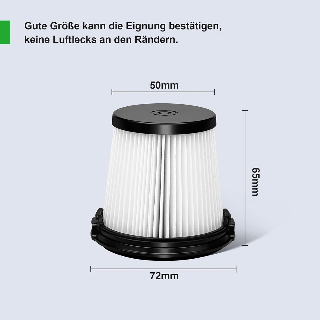 4 Stück Filter Ersatzteile Zubehör für Shark Detect Pro IW3611DE / IW3611EU / IW3612EU / IW1611DE/ I