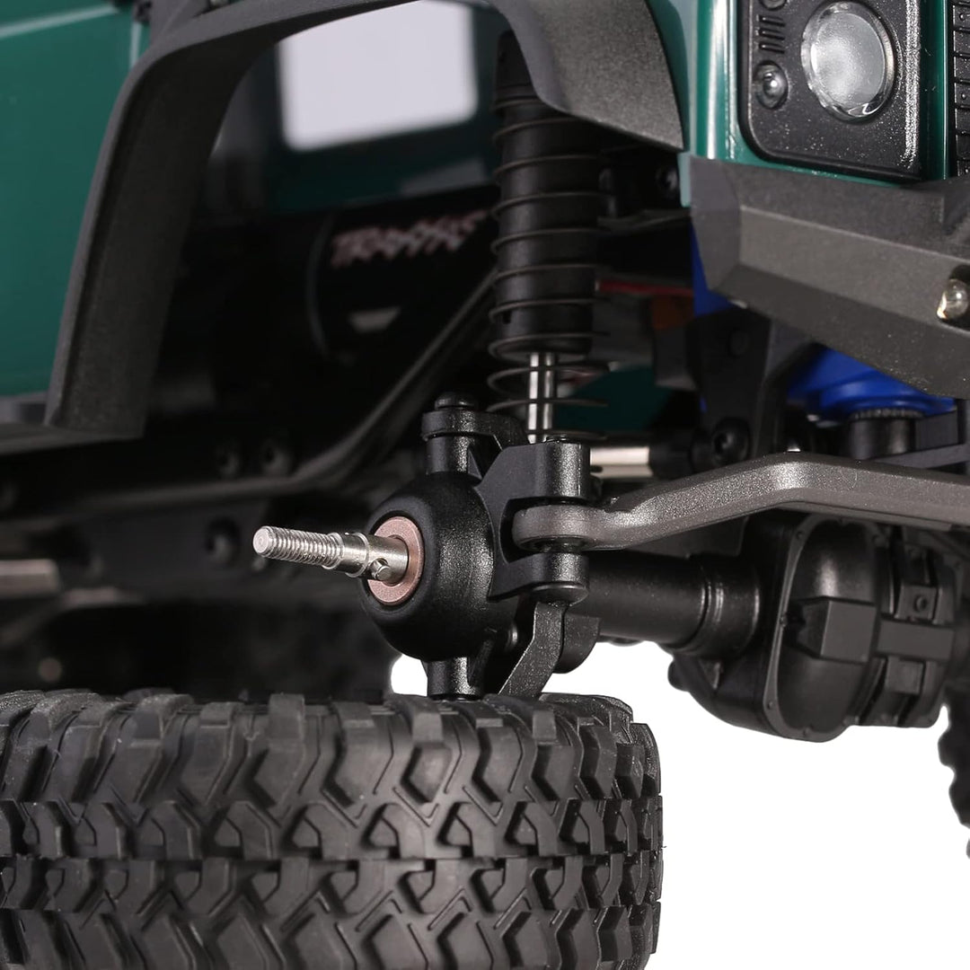INJORA Vorne Hinten Achswellen +2mm Verlängertes Metall RC Dogbone für 1/18 RC Crawler TRX4M Upgrade