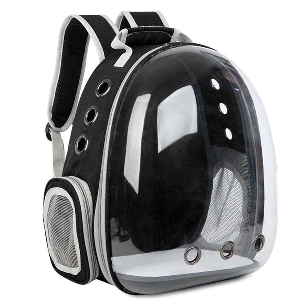 Hoogtecly Katzerucksack mit Vornes Transparentes Fenster, Katze Rucksack Tragbar Transportrucksack T