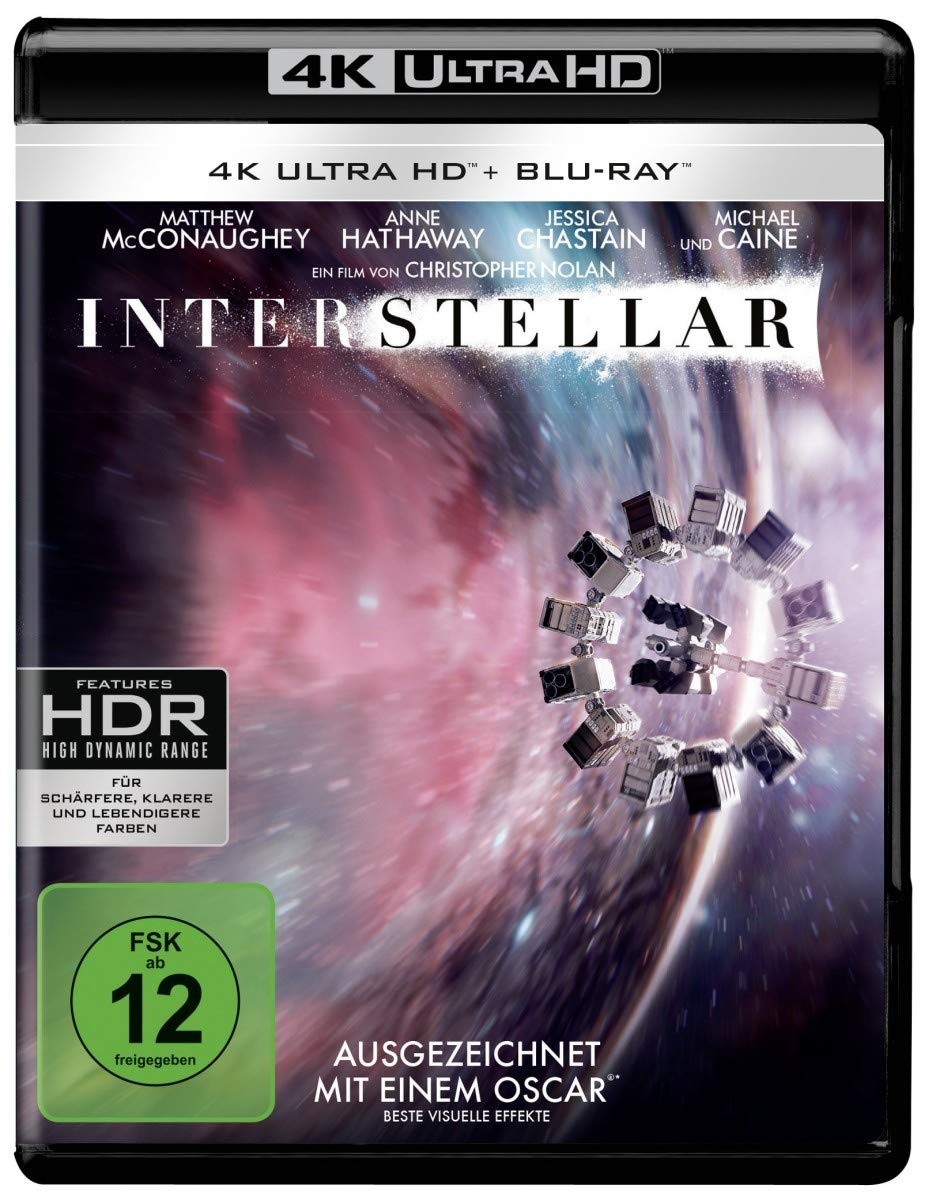 Interstellar (4K Ultra-HD + 2D-Blu-ray) (2-Disc Version) [Blu-ray], 4K