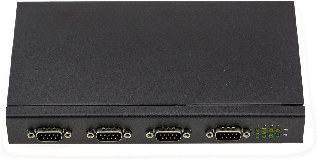 KALEA-INFORMATIQUE Industrieller USB zu 4 Ports COM RS232 DB9 Konverter mit Metallgehäuse für die Ra