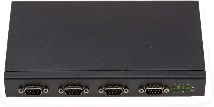 KALEA-INFORMATIQUE Industrieller USB zu 4 Ports COM RS232 DB9 Konverter mit Metallgehäuse für die Ra