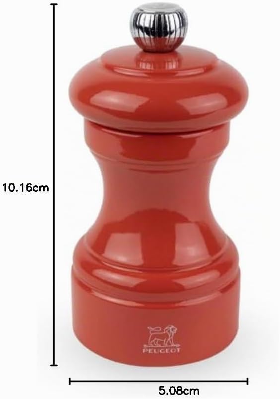PEUGEOT - Salzmühle Bistro 10 cm - Klassische Mahlgradeinstellung - Aus PEFC-zertifiziertem Holz - T