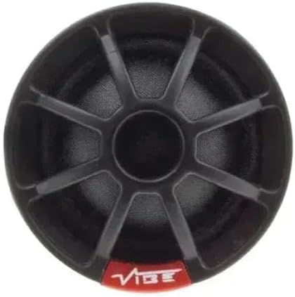 VIBE Audio Slick 6.5” Komponentenlautsprecher 90/270 W (RMS/MAX), 16,5 cm, SLICK6C-V7, Schwarz