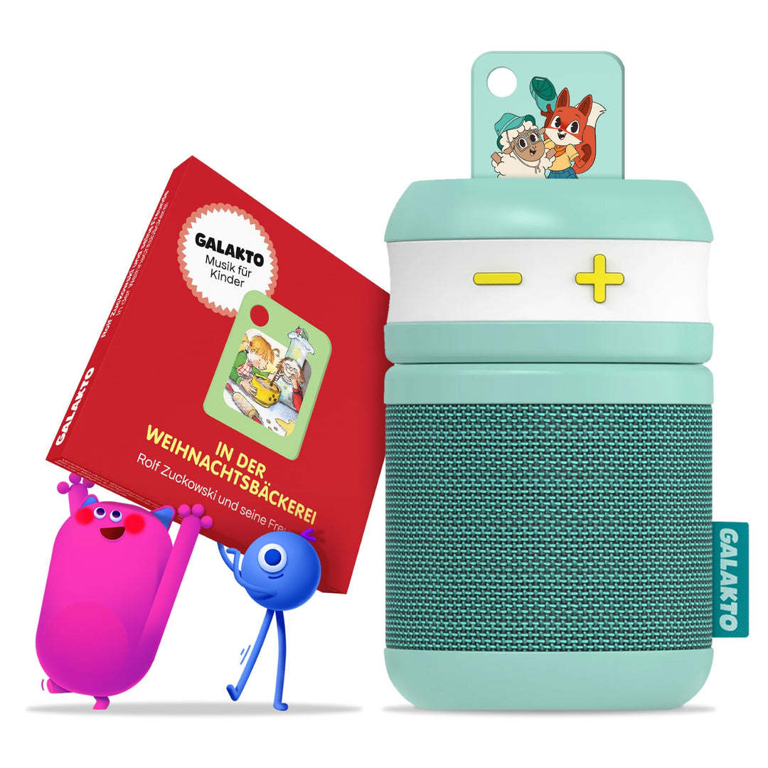 Galakto - Kinder Musik- und Hörspielplayer für zuhause und unterwegs, inkl. 2 Token, In der Weihnach