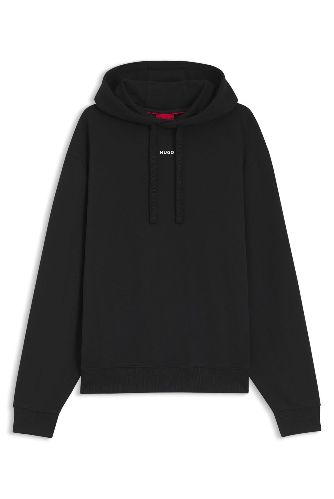 HUGO Herren Dapo Hoodie aus Baumwoll-Terry mit Kontrast-Logo XS Black1, XS Black1