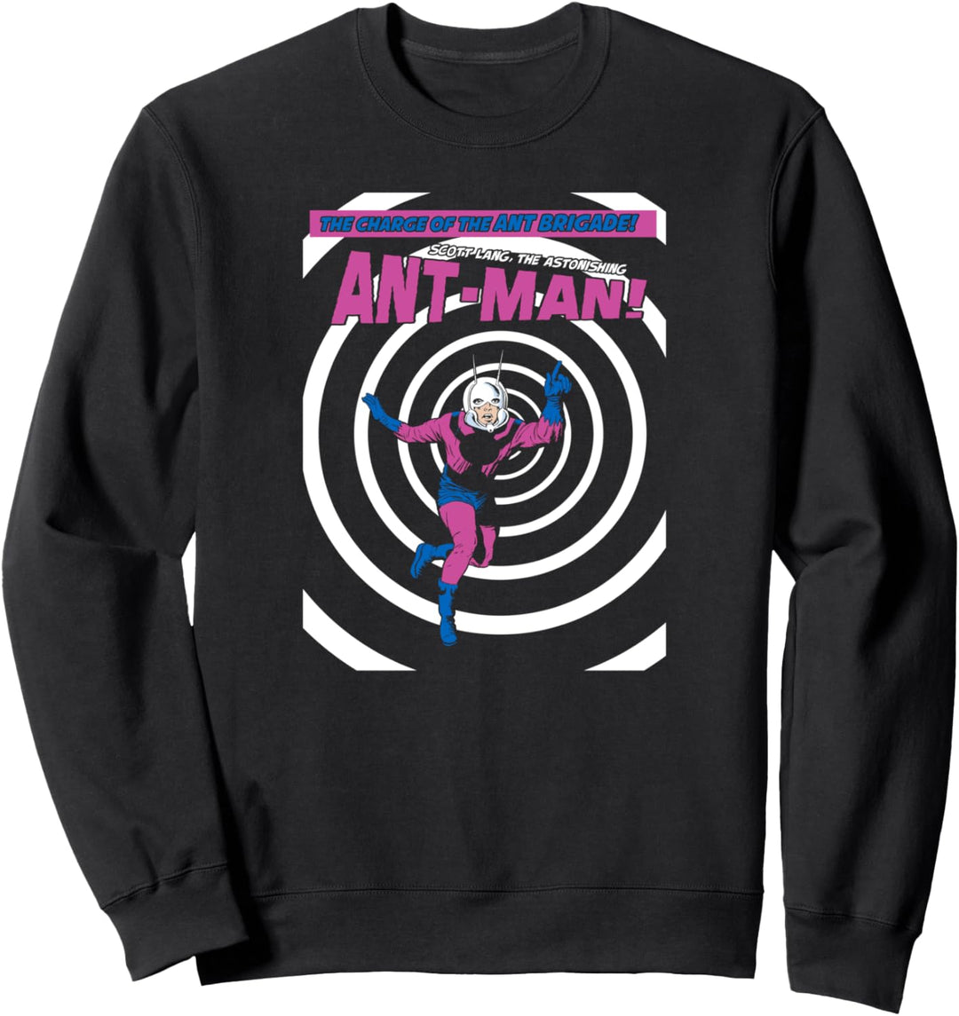 Marvel Ant-Man Neon Spiral Comic Cover Sweatshirt