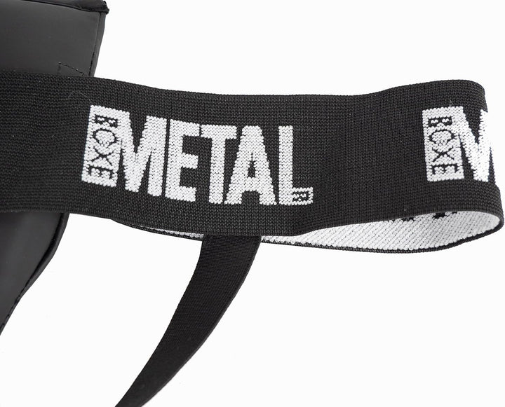 METAL BOXE Semi-Pro Tiefschutz für Herren, Herren, Semi-pro XL Schwarz, XL Schwarz