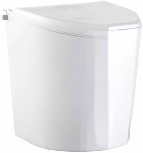 Brunner 1237723 Papierkorb Weiss, Weiß