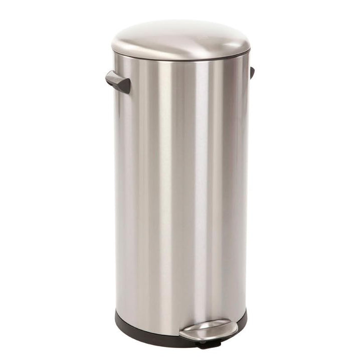 PROREGAL Retro Treteimer mit markanten Griffen und Kugelkappe | 30 Liter, HxØ 68,5x29,2cm | Kunststo