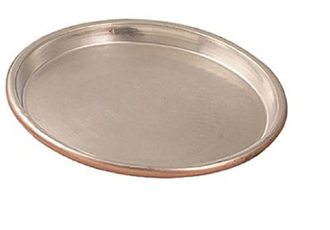 Vigor Blinky 94080–30 rund Backblech in verzinnt Kupfer, 3 cm Rand, 30 cm in Durchmesser