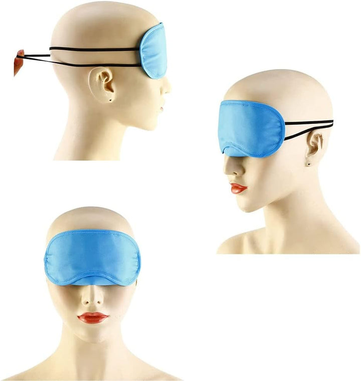 Polyester Blackout Augenmaske, 20 Teile Abdeckung Leichte Augenbinde, Augenmaske Schlaf, mit Gummiba