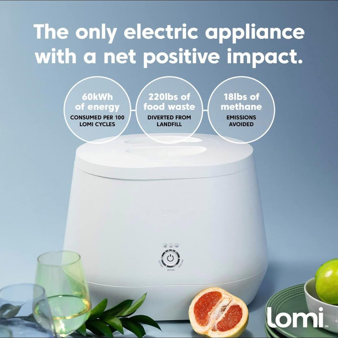 LOMI Der weltweit erste Smart Waste Küchenkomposter | Verwandeln Sie Abfall mit einem einzigen Knopf