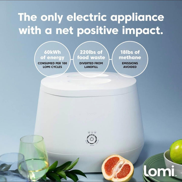 LOMI Der weltweit erste Smart Waste Küchenkomposter | Verwandeln Sie Abfall mit einem einzigen Knopf