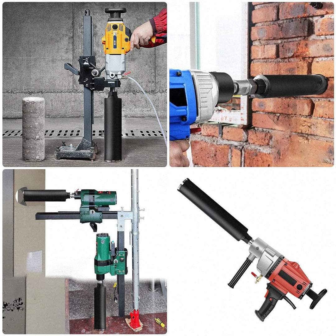 CPROSP 1¼" UNC Diamantbohrkrone mit SDS PLUS Adapter, Kernbohrkrone DM 110mm, L 420mm, Kernbohrer fü