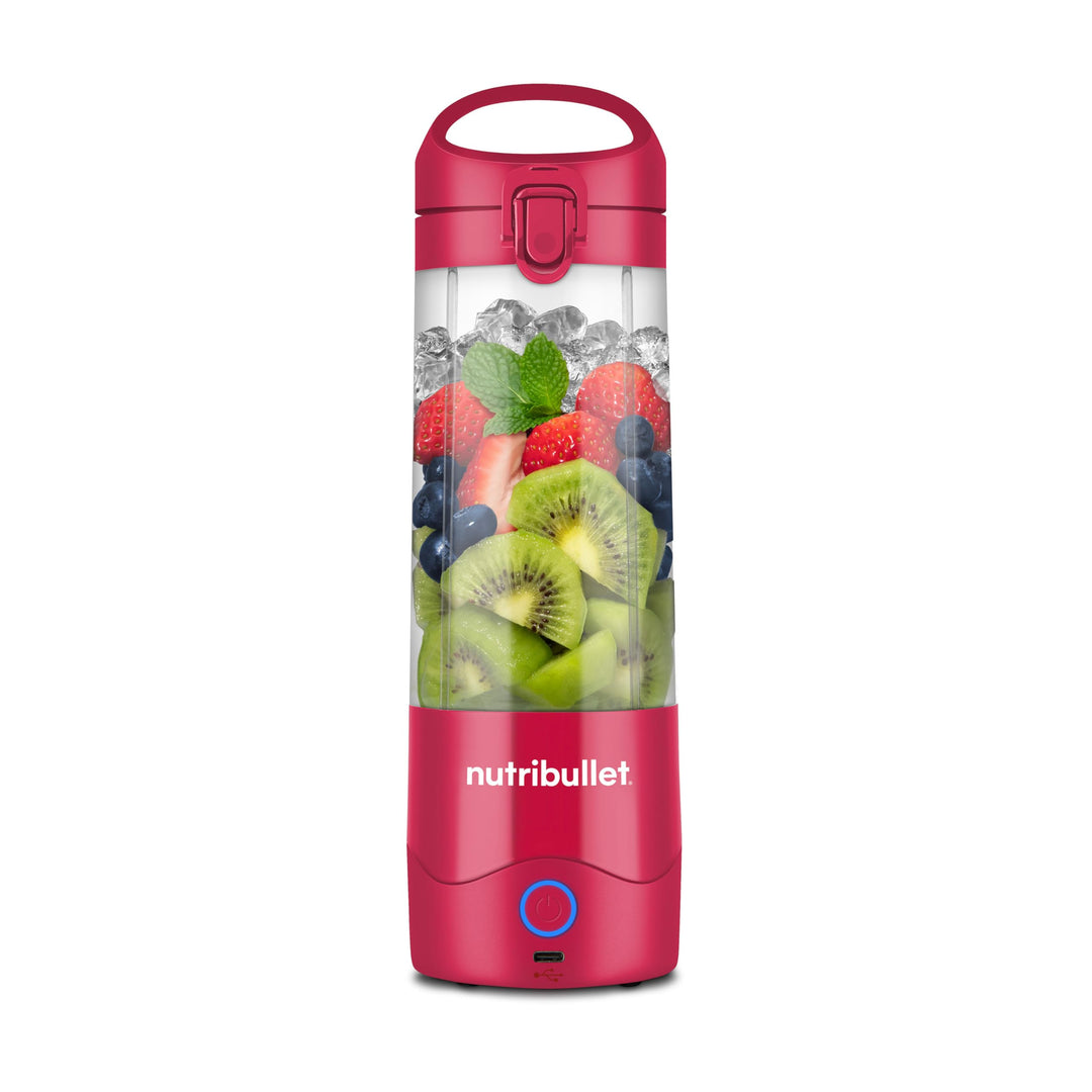 nutribullet Portable Mixer, 475ml BPA-freies Tritan Becher, Mini-Mixer mit 4-Punkt-Edelstahlklinge,