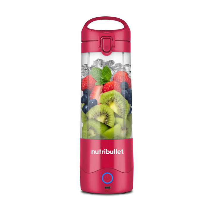nutribullet Portable Mixer, 475ml BPA-freies Tritan Becher, Mini-Mixer mit 4-Punkt-Edelstahlklinge,