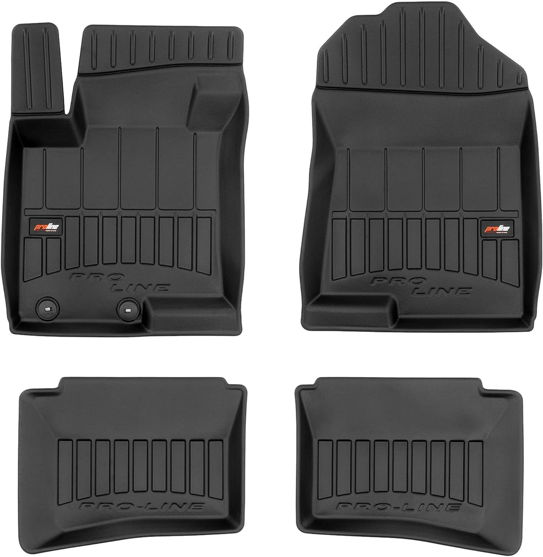 SMK Gummimatten Auto fussmatten Satz für Hyundai Bayon ab 2021 Erleben Sie einen neuen Standard des