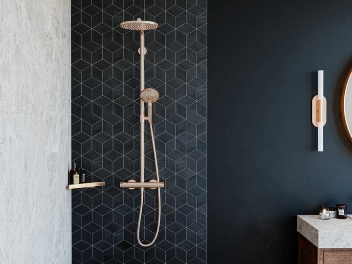hansgrohe Seifenkorb AddStoris, Seifenablage Brushed Bronze Brushed Bronze Korb, Brushed Bronze Korb