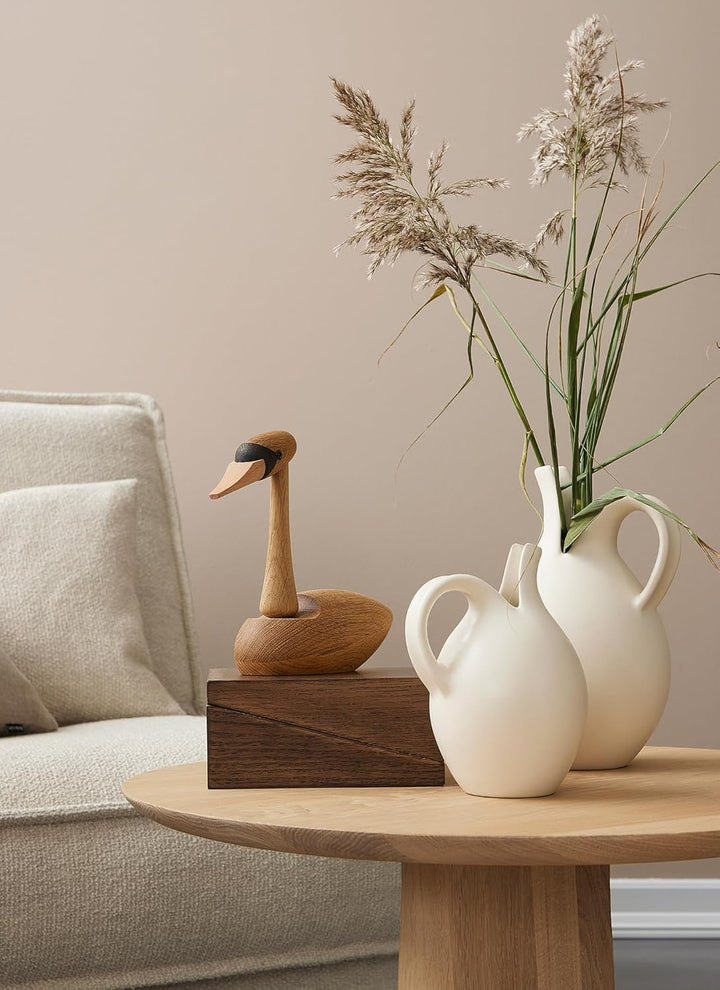 SPALTEKANDEN #64 | gebrochen Weisse KARAFFE & VASE | Eva Stahr-Nielsen | Spring Copenhagen