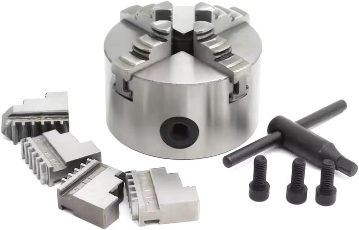 RATTMMOTOR 4 Backenfutter 80mm Dreibackenfutter,K12-80 80mm Drehbankfutter mit selbstzentrierendem G