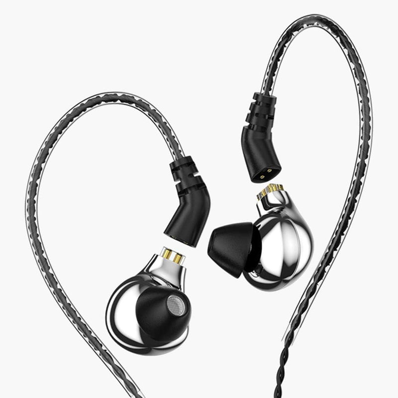 LINSOUL BLON BL-03 HiFi 10mm Carbon-Membran dynamischer Treiber In-Ear Kopfhörer mit 0,78mm 2pol. ab