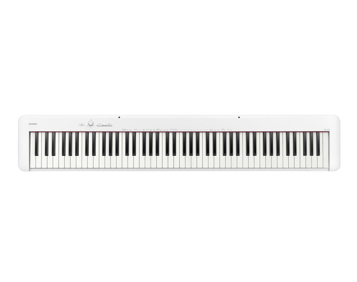 Casio CDP-S110WE Digitalpiano mit 88 gewichteten Pianotasten, weiss Weiss Single, Weiss Single