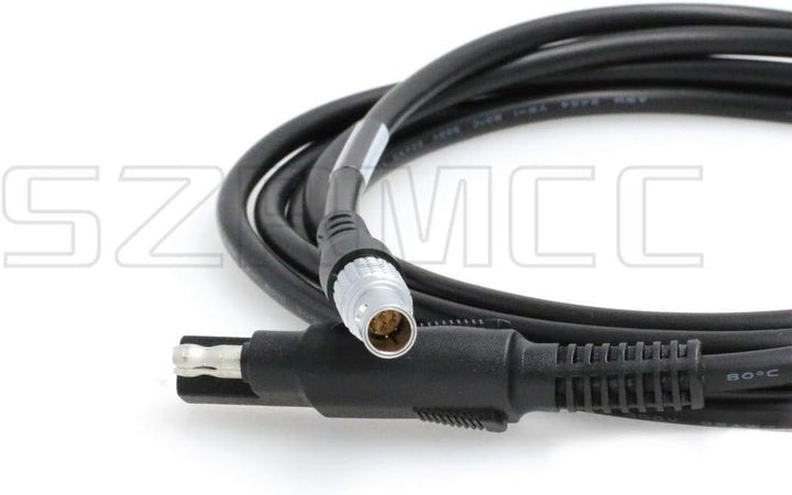 SZRMCC Trimble GPS RTK GNSS Receiver 5700 5800 R6 R7 R8 R10 46125-20C Ersatz-Stromkabel 2 Pin SAE au