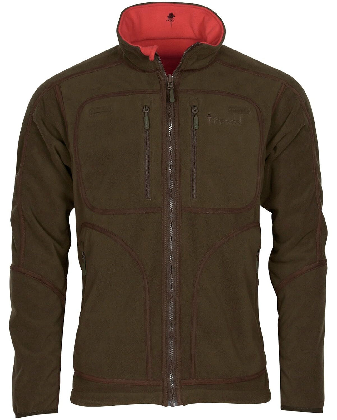 Pinewood Furudal wendbare Fleece für Herren. Zum Wandern, Trekking, Jagd, Hundesport und vielen Outd