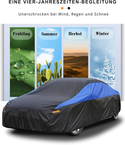 Autoabdeckung Winter Auto Abdeckplane Wasserdicht Atmungsaktiv Autoplane Autogarage Wasserdicht Stau