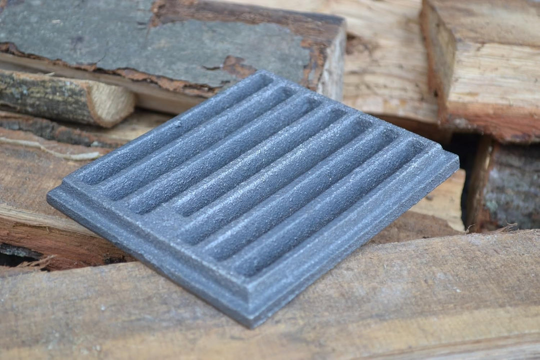 SEZAM 13 x 11 cm Gussrost Ofenrost Ascherost Gussrost verschiedene Durchmesser, Kaminrost passend Ka