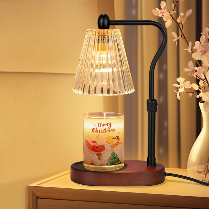 seenlast Kerzenwärmer Lampe, Candle Warmer mit Timer und Dimmer, Elektrischer Candle Warmer Lamp, Vi