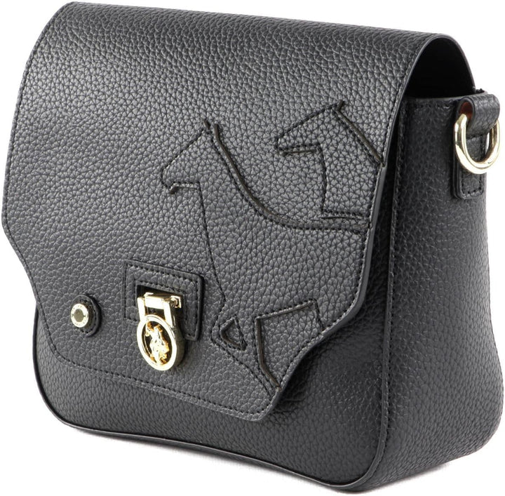 U.S. POLO ASSN. Newport Flap Crossbody Bag Black