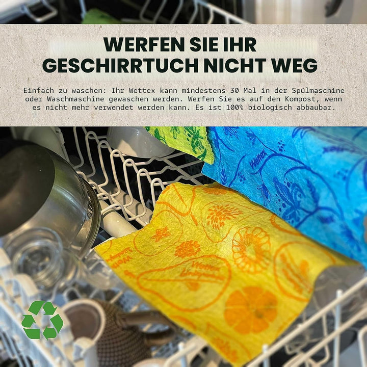 Wettex The Original Swedish Superabsorber Dishcloth 10 Stück Bronze, Bronze