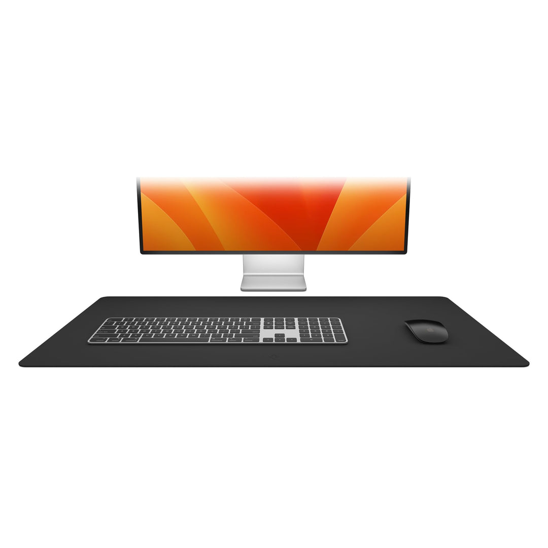 Twelve South DeskPad | Nachhaltige Leder-Verlängerungsmatte für die Maus, spritzwasserfest, rutschfe