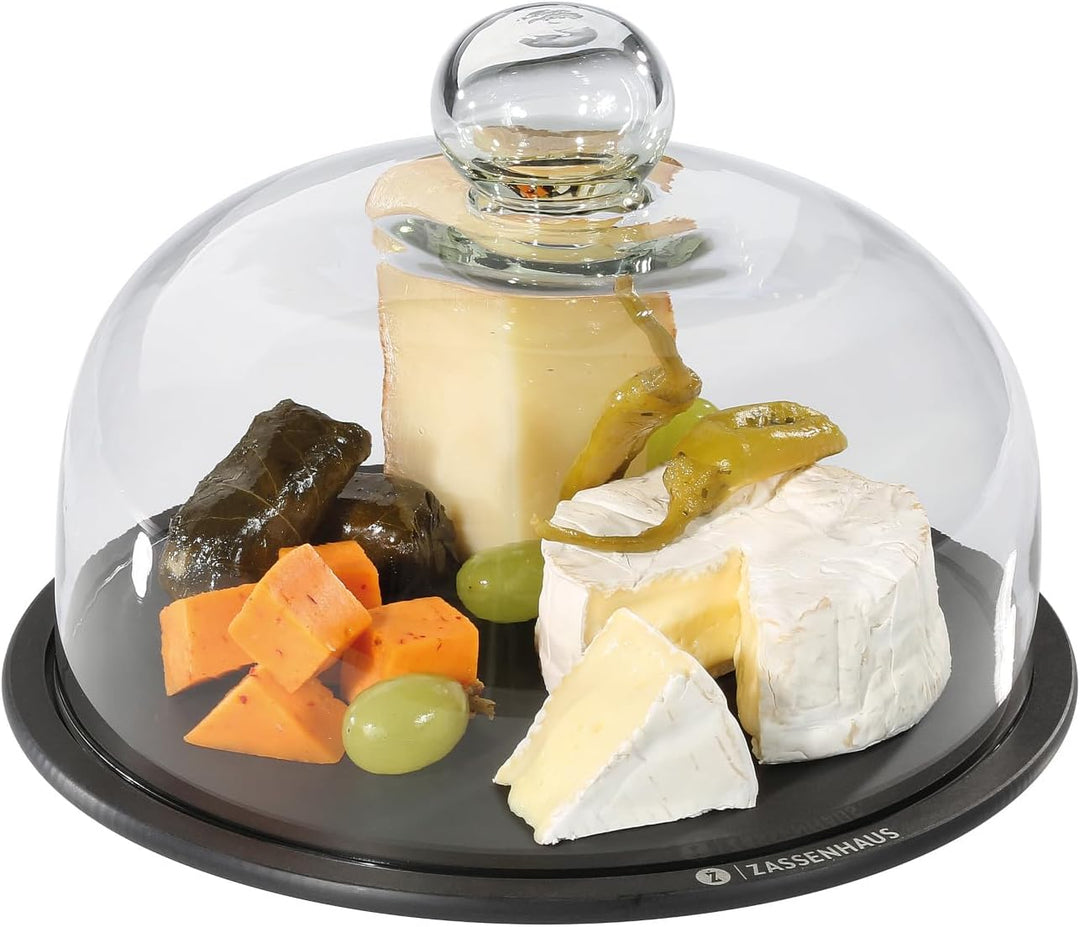 Zassenhaus Comfort Plus Käseglocke mit Glasdeckel Ø 23 cm