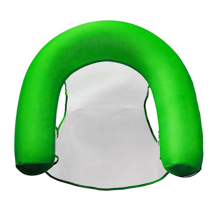 Float Sessel, aufblasbarer Wasserstuhl Wassersitz Pool, Schwimmbadstuhl Wasserhängematte Luftmatratz