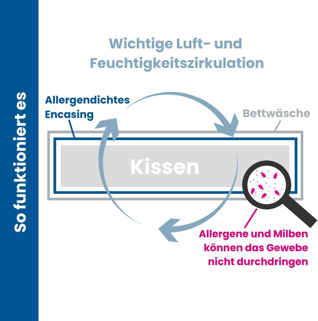 Softsan Protect Plus Allergiker Encasing Set 3tlg. Encasing Rundumschutz als Set: bestehend aus Kiss