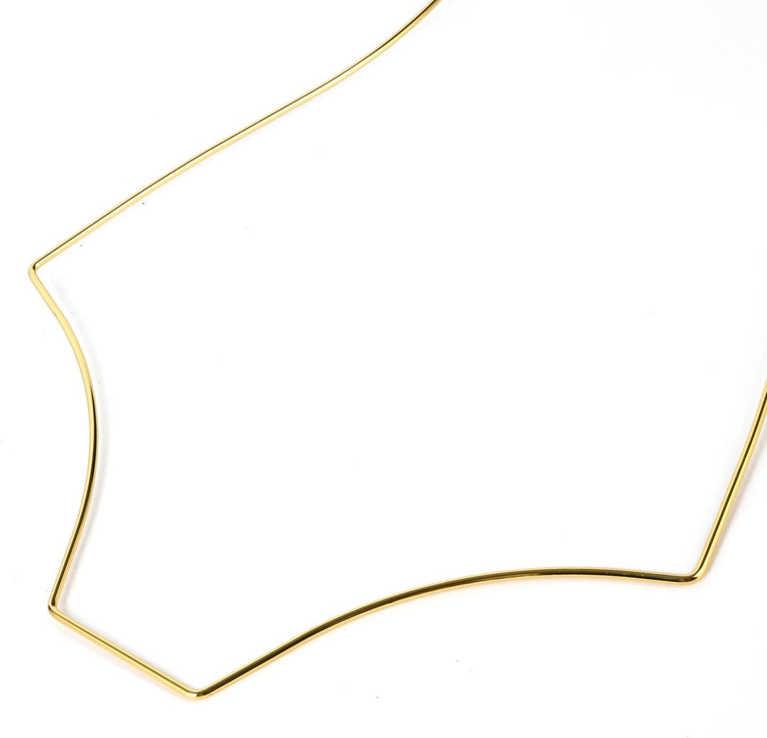 Arekuaei Kleiderbügel, goldfarben, für Dessous, Körperform, Metall, für Bikini, Bademode, 10 Stück
