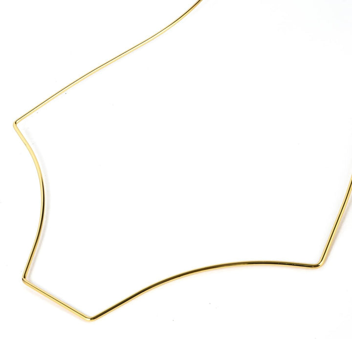 Arekuaei Kleiderbügel, goldfarben, für Dessous, Körperform, Metall, für Bikini, Bademode, 10 Stück