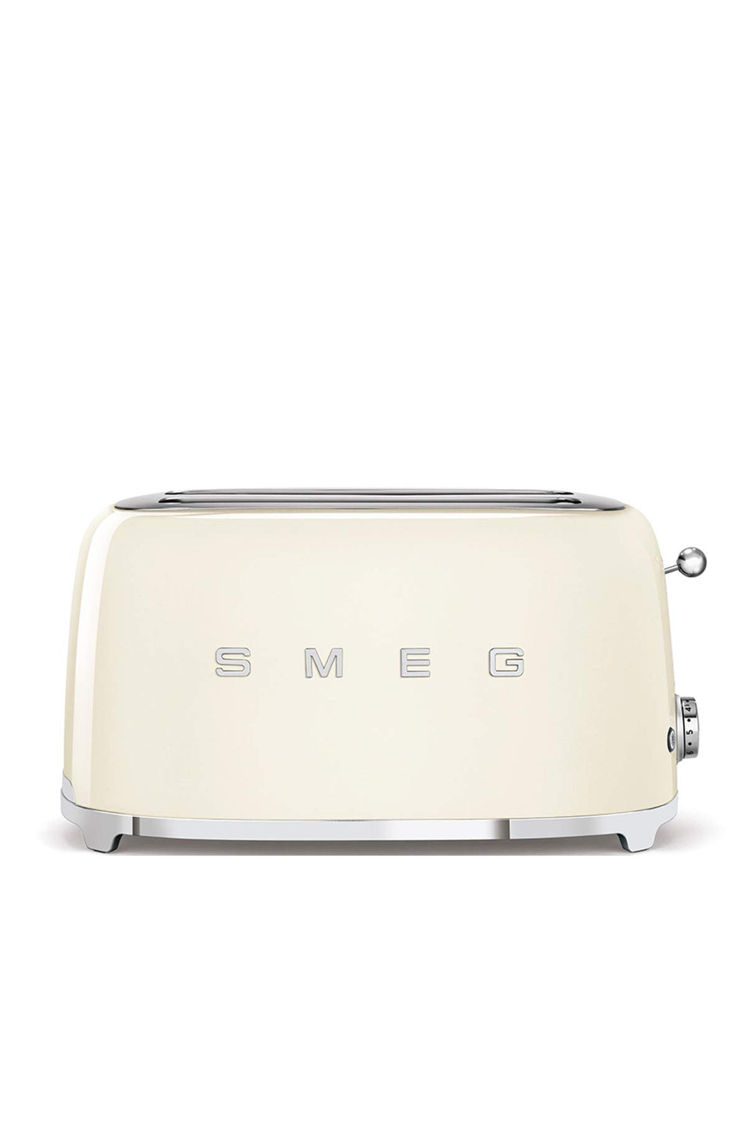 Smeg TSF02CREU Toaster 4 Scheiben, Creme, Creme
