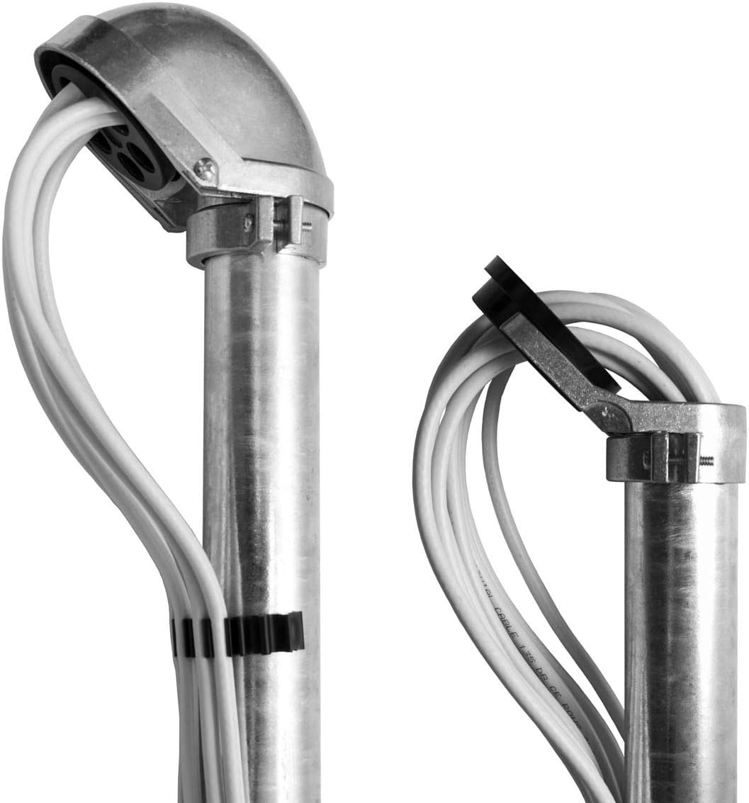 Premium X Deluxe X90-48 Dachsparrenhalter 90 cm Mast SAT Sparren Dach-Halterung mit Kabeldurchführun